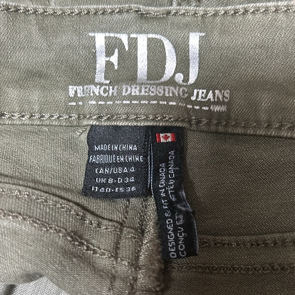 FDJ FRENCH Dressing Jeans Olivia 4 #202 - Picture 2 of 4